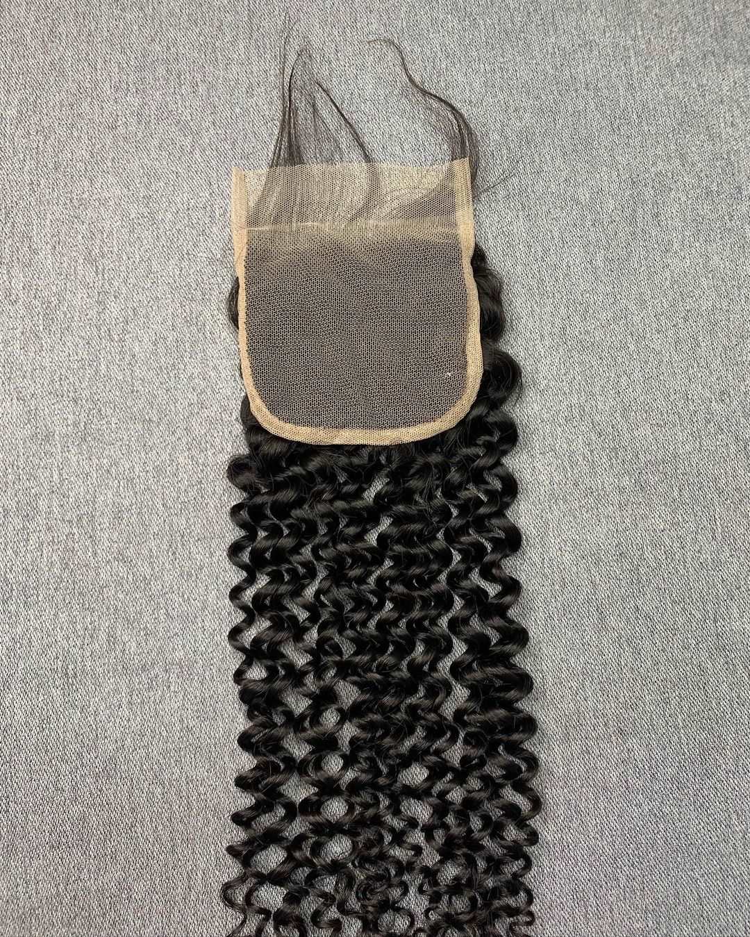 Lace closure Curly