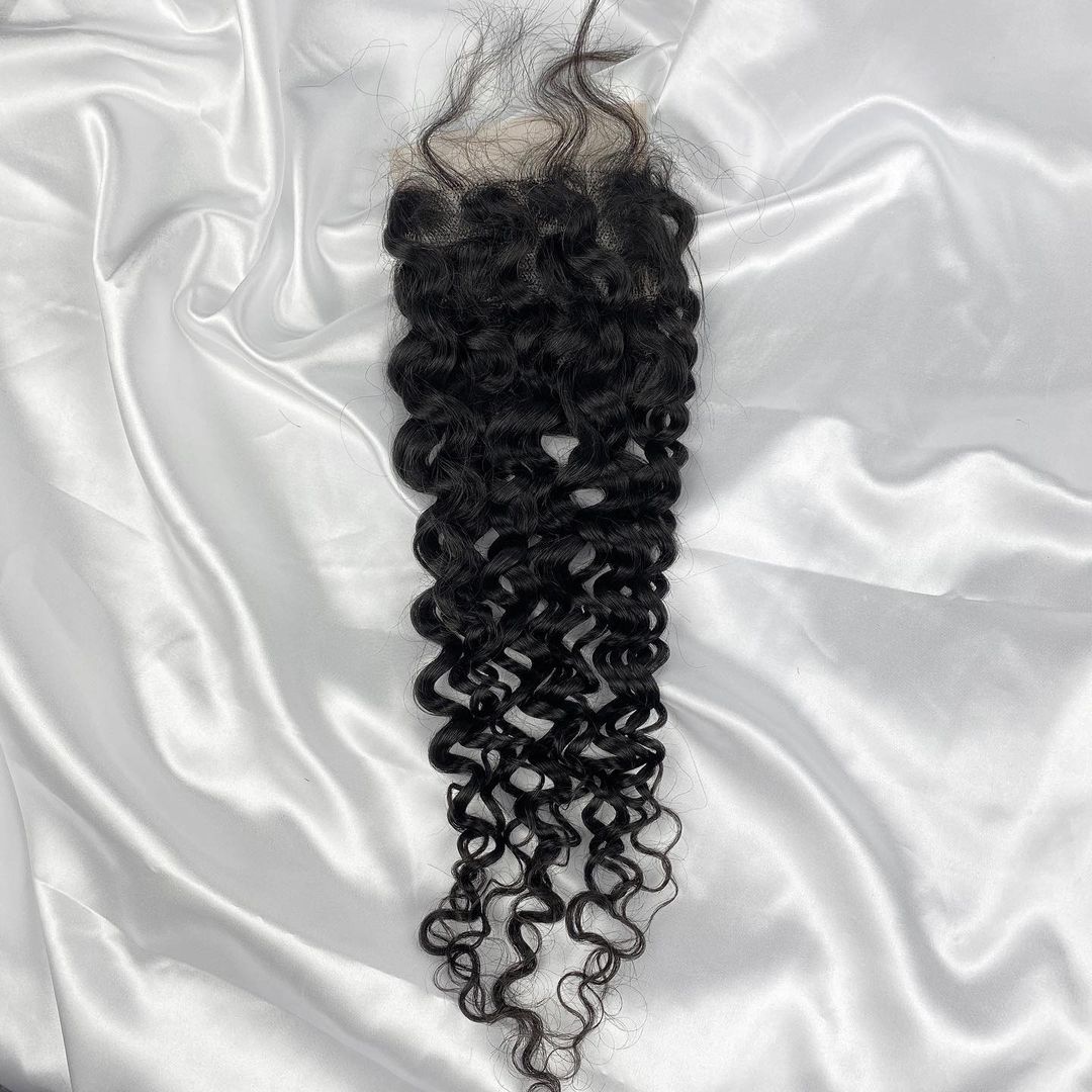 Lace closure Curly