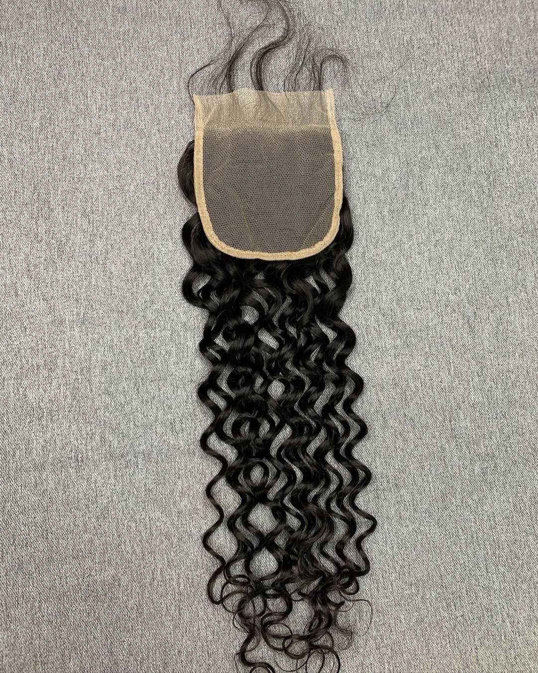 Lace closure Curly