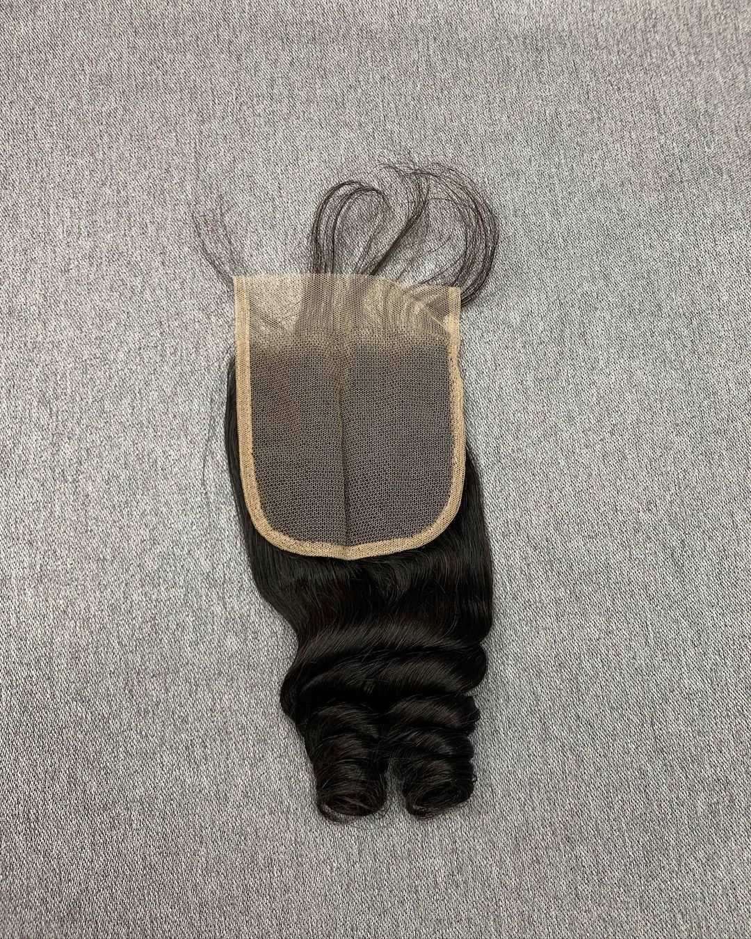 Lace closure Curly