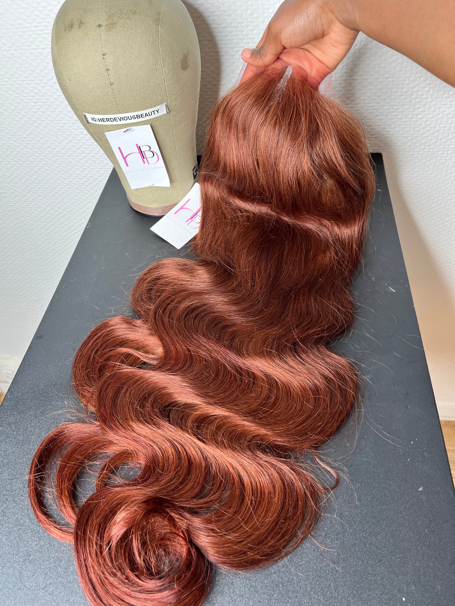 Perruque Body Waves Orange