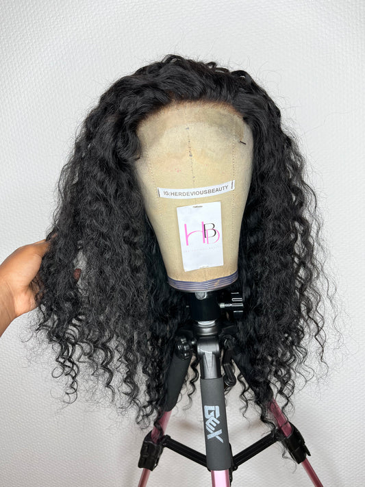 Perruque Curly lace closure