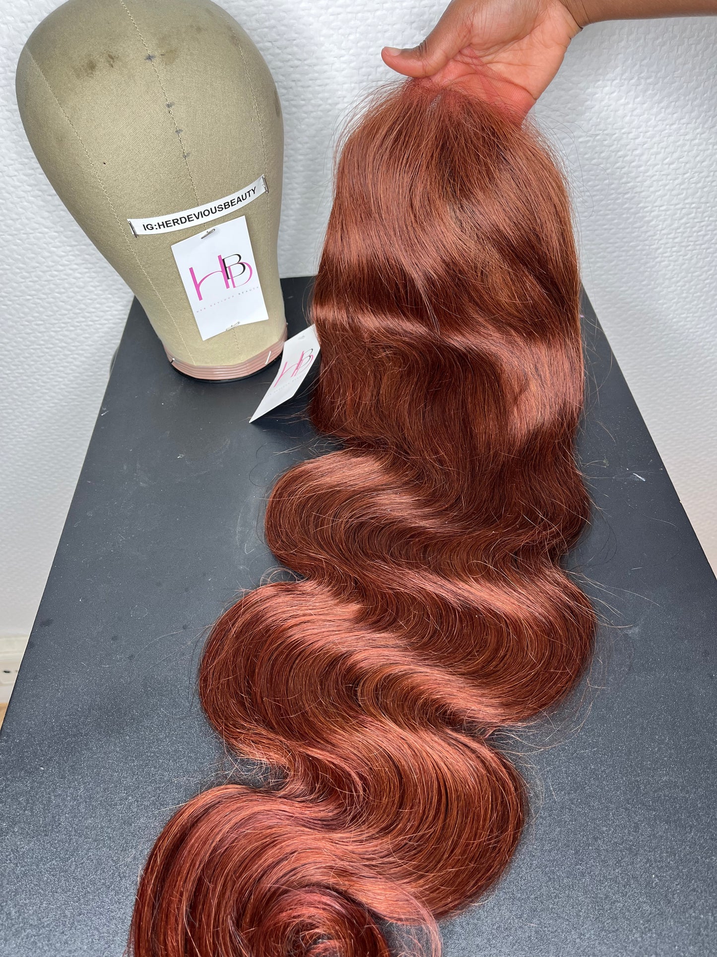 Perruque Body Waves Orange