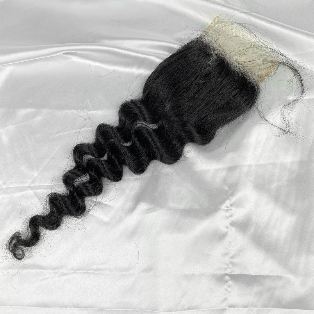 Lace closure Curly