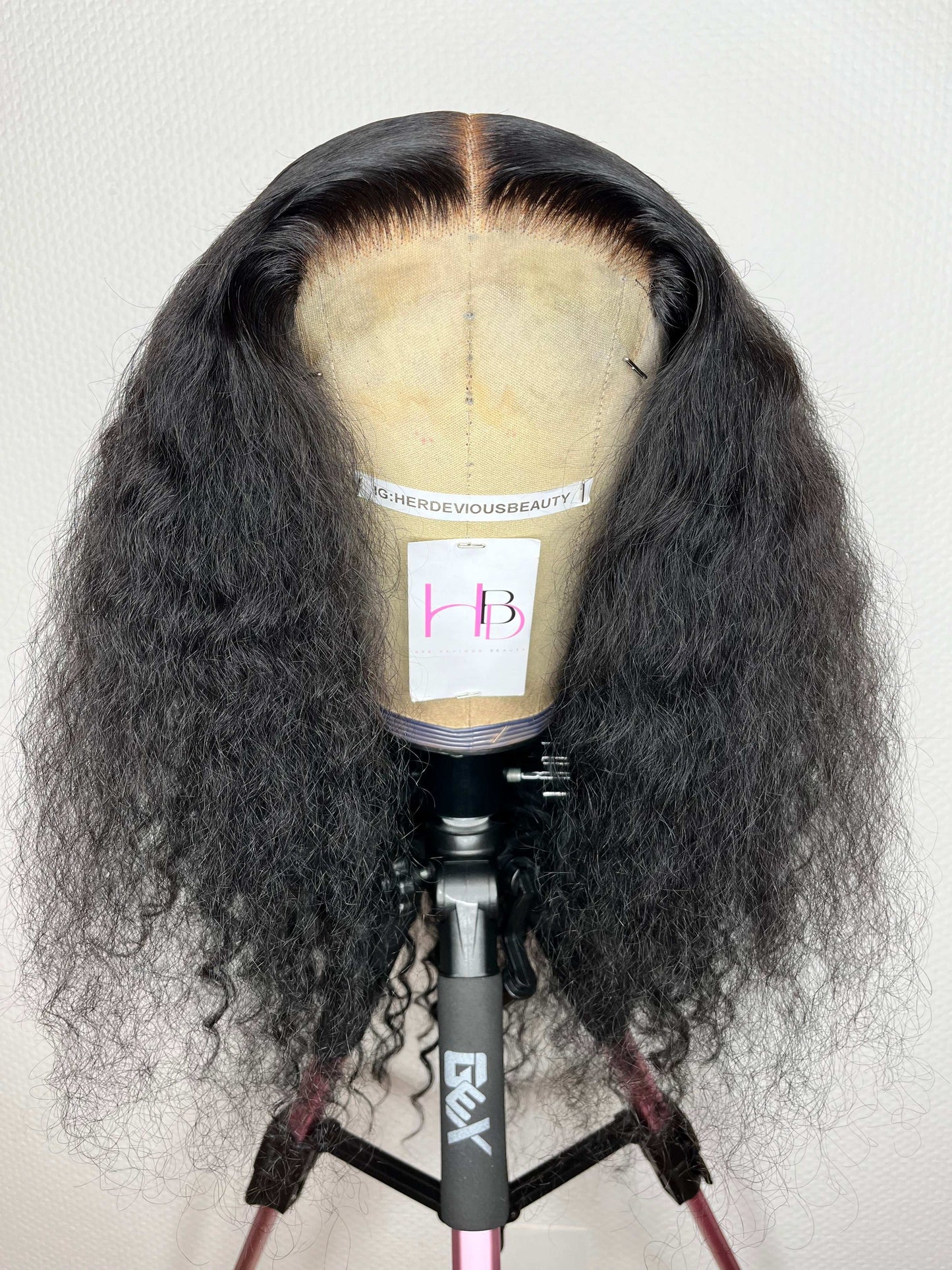 Perruque Curly lace closure
