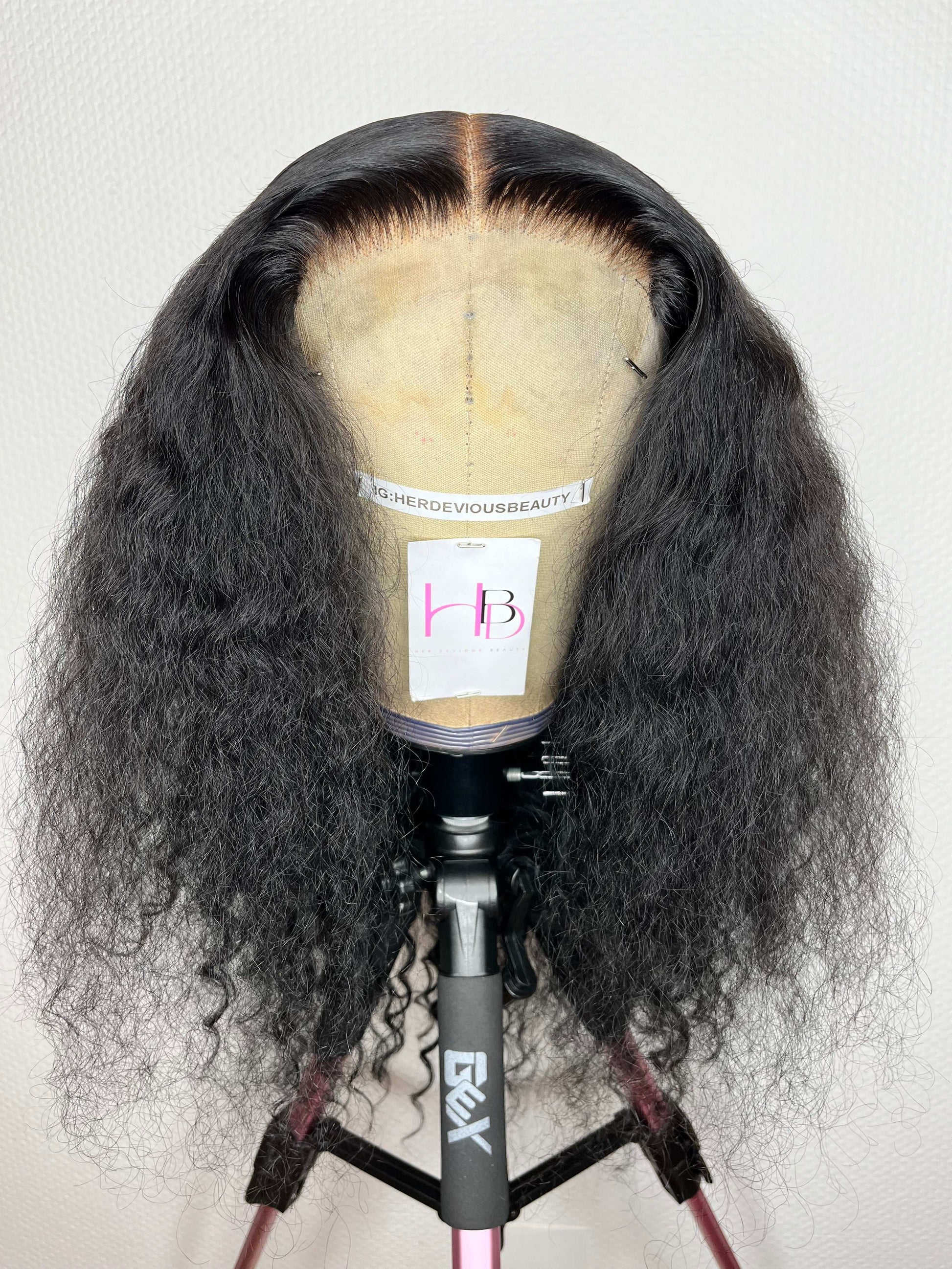 Perruque Curly lace closure