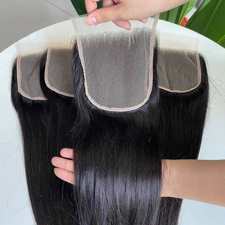 Lace closure Lisse
