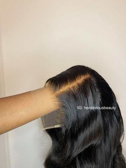 Perruque Body Waves lace closure