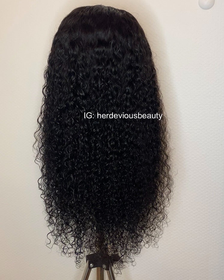 Perruque Curly lace closure