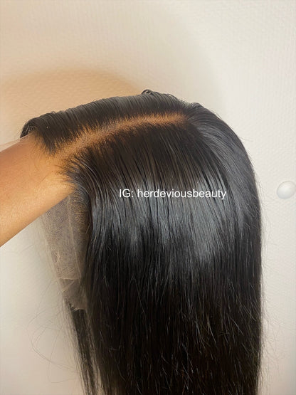 Perruque Lisse lace frontale