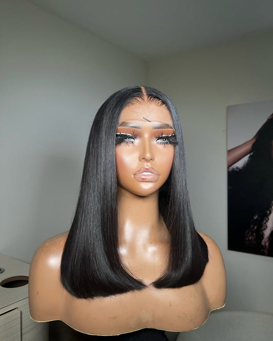 Peluca Lisa lace closure bob